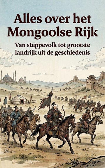 9789465483016 Alles over het Mongoolse Rijk, Verzenden, Nieuw, Andries B.V.
