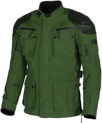 Merlin Sayan D3O Groen Zwart Textiele Motorjas, Motoren, Nieuw met kaartje, Jas | textiel, Merlin, Heren