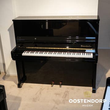 Bösendorfer 130 PE messing piano - 9305-38456, Muziek en Instrumenten, Piano's, Zo goed als nieuw, Zwart, Piano