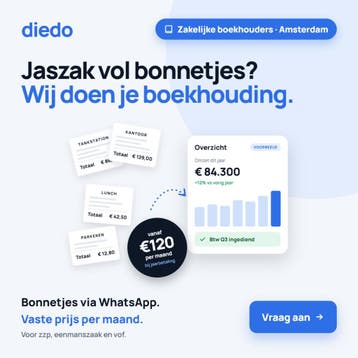 Bonnetje appen = boekhouding geregeld, Debiteurenbeheer