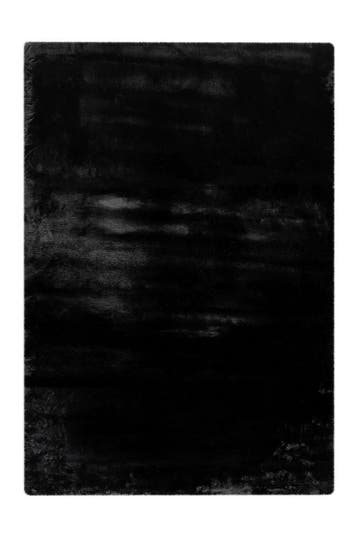 Fluffy Vloerkleed | Heaven | Uni | Zwart | 120x170 cm, Verzenden, Nieuw