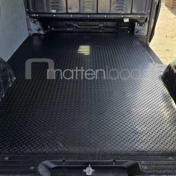 Laadvloermat rubber (traanplaat motief) Mercedes Vito L1 kor, Auto diversen, Automatten, Ophalen of Verzenden, Nieuw