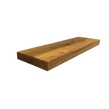 Houten wandplank  - Pure -  Groot - 4cm dik eiken - Recht, Verzenden, Nieuw