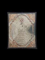 Icoon - Antiek icoon Sint Demetrius van Thessaloniki. ca., Antiek en Kunst