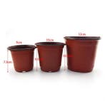 Kunststof Kweekpotten Set met Drainage – Plantenpotten Tuin, Verzenden, Nieuw