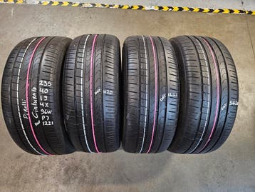 235/40/19 96W PIRELLI CINTURATO P7 D21/20 6MM PROFIEL, Gebruikt, Band(en), Personenwagen, Ophalen