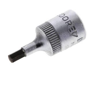 1/4 Gedore 28mm Dopsleutel- Schroevendraaier voor 3mm, Verzenden, Nieuw