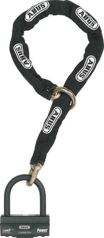 Abus Granit 58 12KS Black Loop 120cm | Gratis verzending 24u, Verzenden, Nieuw