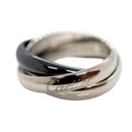 Cartier - Ring - Classic Trinity ring in ceramic - 18 karaat, Nieuw