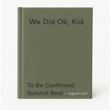 We Did Ok, Kid - To Be Confirmed Summit Books 9781398547421, Verzenden, Gelezen, To Be Confirmed Summit Books