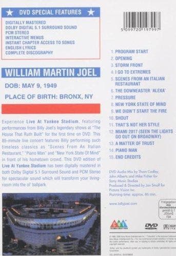 dvd - Billy Joel - Live At Yankee Stadium, Verzenden, Zo goed als nieuw