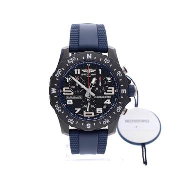 Breitling Endurance Pro Blue X82310; Chronograaf Heren..., Overige merken, Overige materialen, Kunststof, Ophalen of Verzenden