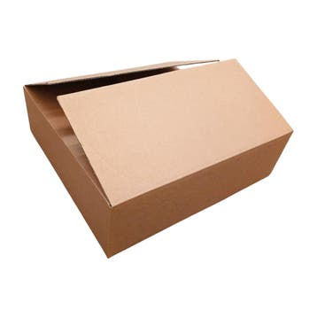 Vouwdoos 470x460x140 Enkelgolf Karton Bruin FEFCO 0201 (25, Zakelijke goederen, Partijgoederen en Retail | Verpakking en Verzending