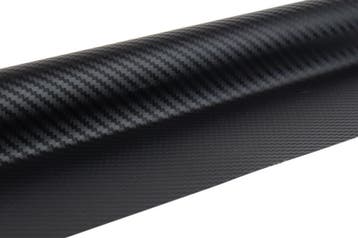 Carbon 3D Autofolie - ZWART 150 x 30cm - wrapfolie, Ophalen of Verzenden