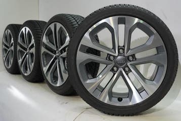 Audi A3 S3 8Y 8V S-line 18 inch velgen Dunlop Winterbanden O, Auto-onderdelen, Banden en Velgen, 18 inch, Gebruikt, Velg(en), Winterbanden