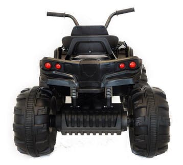 Kinder Quad 12v zwart, 2.4ghz RCg + FM radio, leder, NIEUW!!, Ophalen of Verzenden, Nieuw