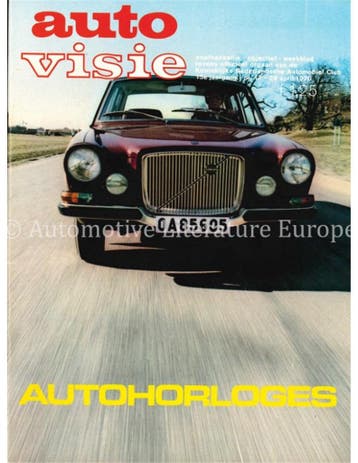 1970 AUTOVISIE MAGAZINE 17 NEDERLANDS, Nieuw, Author