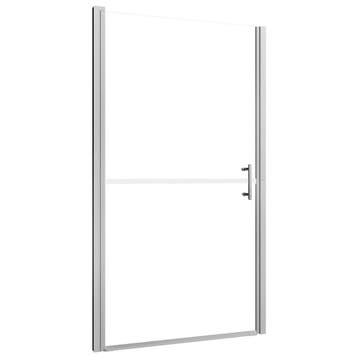 vidaXL Douchedeur mat 81x195 cm gehard glas, Verzenden, Nieuw