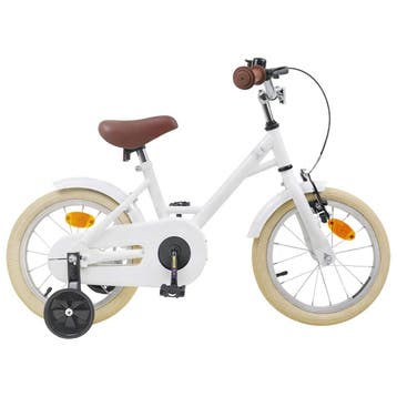 vidaXL Kinderfiets 16 Inch voor 4-6 jaar oud Wit, Fietsen en Brommers, Fietsen | Racefietsen, Verzenden, Nieuw