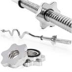 Actiget®  Curlstang | Halterstang | Barbell | Chroomstaal |, Ophalen of Verzenden, Nieuw