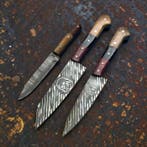 Hand-Forged with Old Steel, Japanese Style Knives from Elite