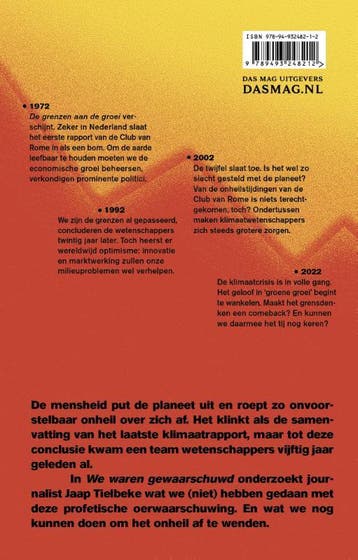 We waren gewaarschuwd 9789493248212 Jaap Tielbeke, Verzenden, Zo goed als nieuw, Jaap Tielbeke