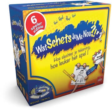Wat Schets Je Me Nou? (6 spelers) | Goliath -, Verzenden, Nieuw