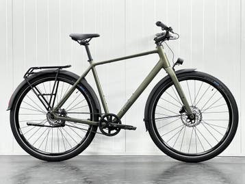 Cube Editor ONE FE reedgreen ‘n’ black H58cm Belt VAN €999, Fietsen en Brommers, Fietsen | Heren | Herenfietsen, Overige merken