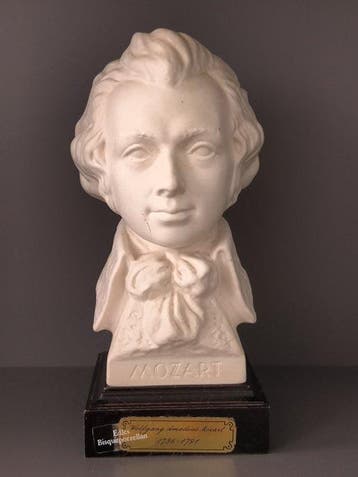 Goebel - Bochmann - Figuur - Goebel biscuit porcelain bust,, Antiek en Kunst