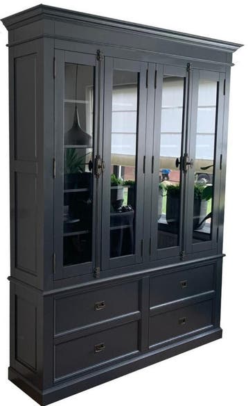 Buffetkast antraciet Zeist 180 x 240cm, Ophalen of Verzenden, Nieuw