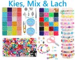 PLAY IT Kralen set XXXL Polymeer Katsuki - Incl. 300 smileys, Hobby en Vrije tijd, Kralen en Sieraden maken, Verzenden, Nieuw