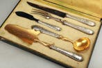 Minerva - Bestekset (5) - .950 zilver - secessie