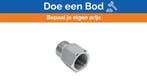Bieden: Osculati Adapter nipple 1/2 M x 3/8 inch F Stainles, Watersport en Boten, Ophalen of Verzenden, Nieuw, Kombuis en Sanitair
