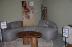 model gio, Huis en Inrichting, Banken | Bankstellen, Hout, 250 tot 300 cm, 125 tot 150 cm, Verzenden