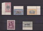 Saurashtra 1929/1950 - 5 waarden Nawab Khan III en Vedute, Gestempeld