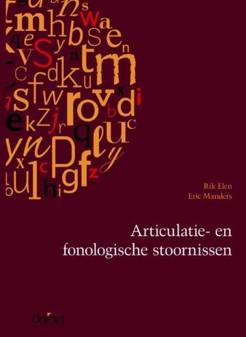 9789044131031 Articulatie en fonologische stoornissen, Verzenden, Zo goed als nieuw, Rik Elen