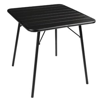 Stalen Vierkanten Tafel Zwart 70CM, Verzenden, Nieuw in verpakking