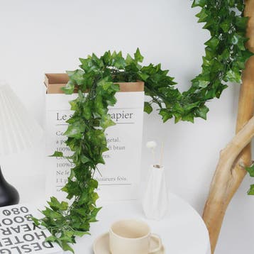 Kunstige Klimop Slang 2.1M - Groene Nep Plant voor Decoratie, Huis en Inrichting, Verzenden