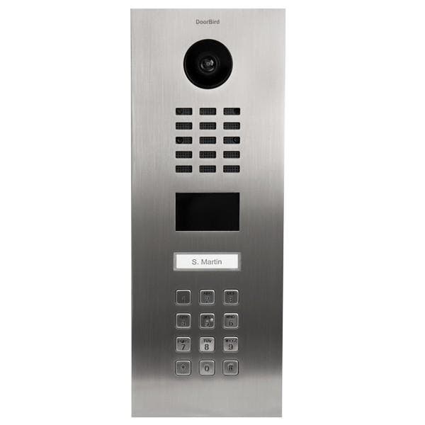 DoorBird IP Deurintercom D2101KV V2A, geborsteld RVS, Telecommunicatie, Datacommunicatie en VoIP, Nieuw, Ophalen of Verzenden