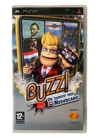 Buzz! De Slimste Van Nederland (PSP) (TWEEDEHANDS), Spelcomputers en Games, Verzenden, Nieuw
