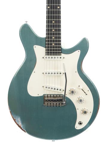 Eastman Kauffmann Series DC Vintage Faded Pelham Blue Med..., Muziek en Instrumenten, Ophalen of Verzenden, Nieuw, Solid body