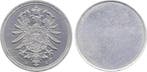 Duitsland Einseitige Probe 10 Pfennig Nickel J 004 Muenzz..., Verzenden