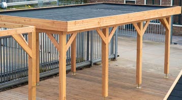 EPDM rubber Dakbedekking Amerikaans dakleer, Kunststof, Zwart, Nieuw, Ophalen of Verzenden
