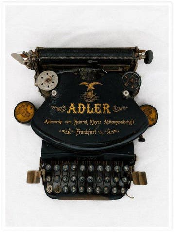 Adlerwerke. H. Kleyer AG - Adler model 7 - Typemachine met