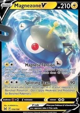 Magnezone V (LOR 056), Hobby en Vrije tijd, Verzamelkaartspellen | Pokémon, Nieuw, Ophalen of Verzenden