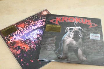 Krokus - Dirty Dynamite 2LP + Live From Da House of Rust 2LP, Nieuw in verpakking
