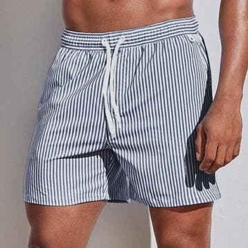 Herenshorts met Verticale Strepen - Zomer Casual Beach & Zwe, Verzenden
