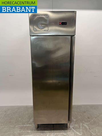 RVS Enkeldeurs Koeling 543 liter 230V Horeca, Ophalen of Verzenden, Gebruikt