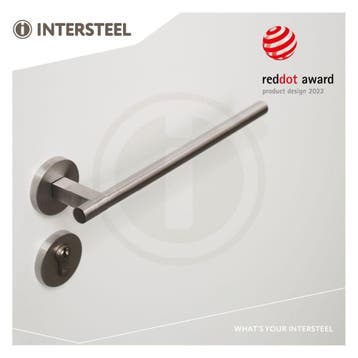 Intersteel Deurkruk Shiraat 250mm op rozet éénzijdig verdekt, Verzenden, Nieuw