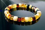 Amber Vintage Baltisch Amber Armband - Heren Dames Unisex-, Verzamelen, Mineralen en Fossielen